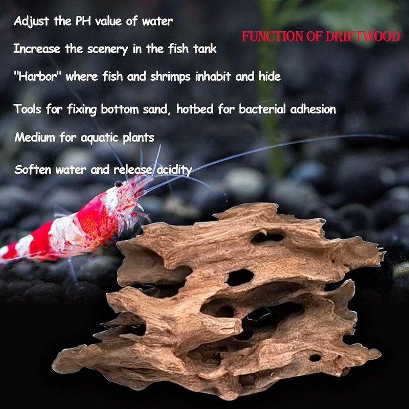 kathson Aquarium Large Driftwood Natural Wood Assorted Branches Fish Tank Driftwood Decoration Reptiles Habitat Wood Decor - Image 4