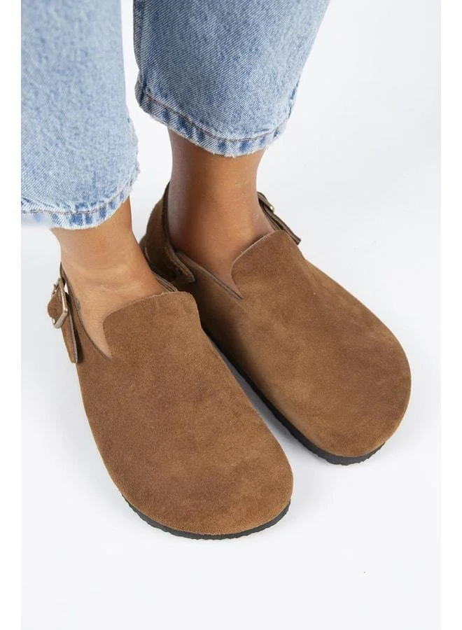 Manijero  Holly 2 Women's Genuine Leather Belted Buckle Sabo Taba Sandal. for Women | Best Price UAE