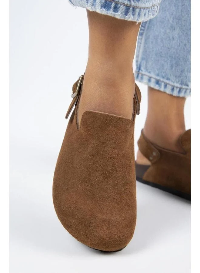 Manijero  Holly 2 Women's Genuine Leather Belted Buckle Sabo Taba Sandal. for Women | Best Price UAE