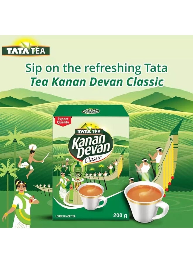 Tata Tea Kanan Devan Classic Loose Black Tea- 200gms - Image 2