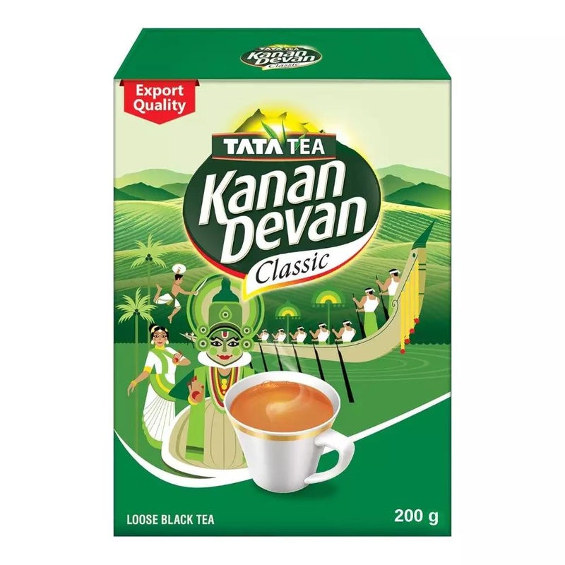 Tata Tea Kanan Devan Classic Loose Black Tea- 200gms - Image 1