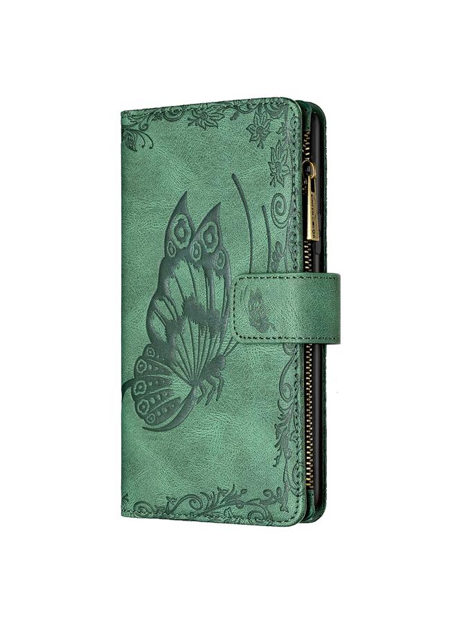S-TOP Case For iPhone X / XS Flying Butterfly Embossing Pattern Zipper Horizontal Flip Leather Case with Holder & Card Slots & Wallet - Image 2