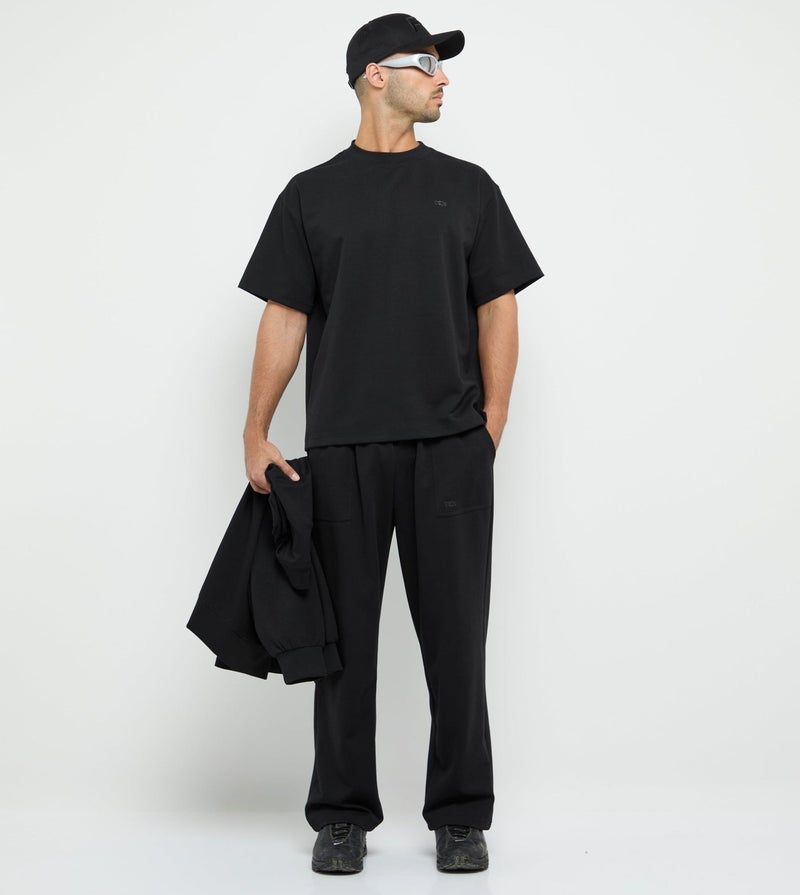 إف5 تيشيرت رجالي كبير الحجم بشعار - Image 2