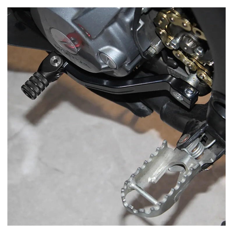Folding Gear Shift Lever Pedal Red Tip For CRF250L CRF300L LS 2021 2025 Models - Image 5