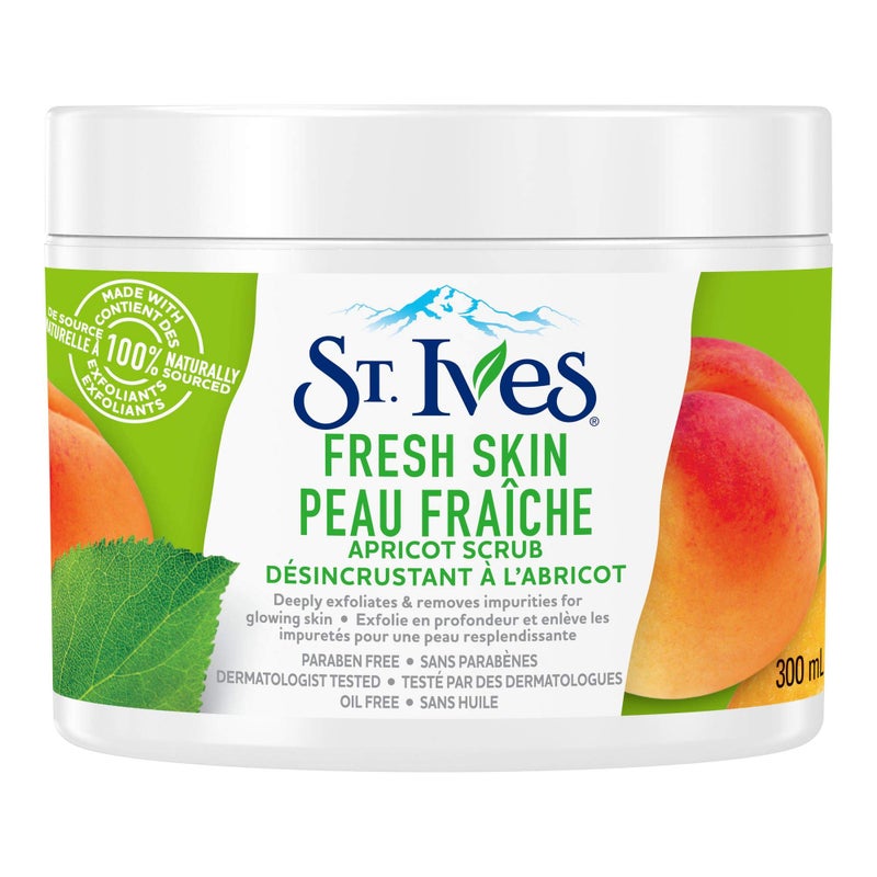 St. Ives Fresh Skin Facial Scrub 300ml/10.14 Fl.oz {Imported from Canada} - Image 1