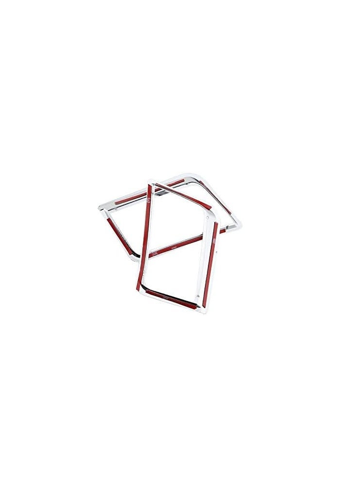 Wivplex ABS Chrome Car Air Vent Trim for Hyundai Verna Solaris - Image 2