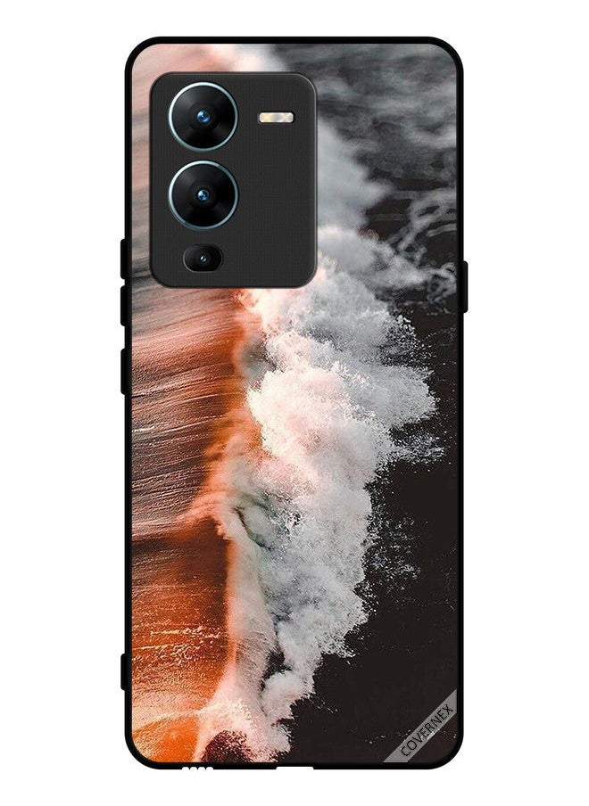 Covernex Protective Case Cover For vivo V25 Pro Sea Water Wave  - Image 1
