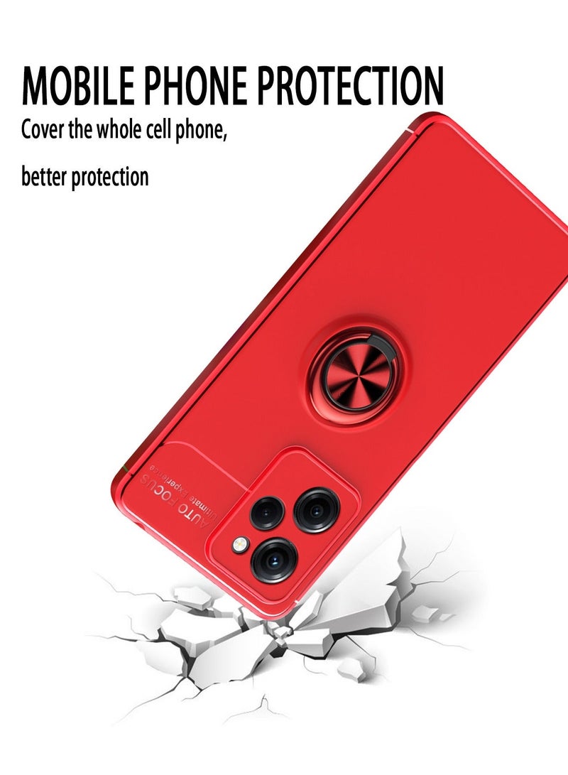 X-level Xiaomi Redmi Note 12 Pro 5G/Poco X5 Pro 5G Case Cover Built-in 360° Rotate Ring Durable Camera len Shockproof Kickstand Phone Holder Protective shell Anti-drop Comfortable touch Accessory - Image 3