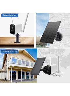 StartVision Solar Panel for Wireless Outdoor Security Camera,Compatible with DC 5V Rechargeable Battary Powered Surveillance Camera, Continuously Power for Outdoor Security Camera,5V 3.5W Micro USB Port（2 Pack）  - Image 5