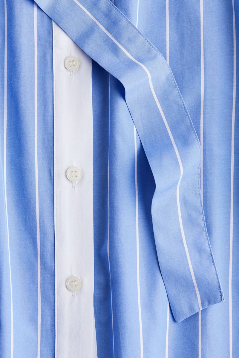 H&M Tie-belt shirt dress