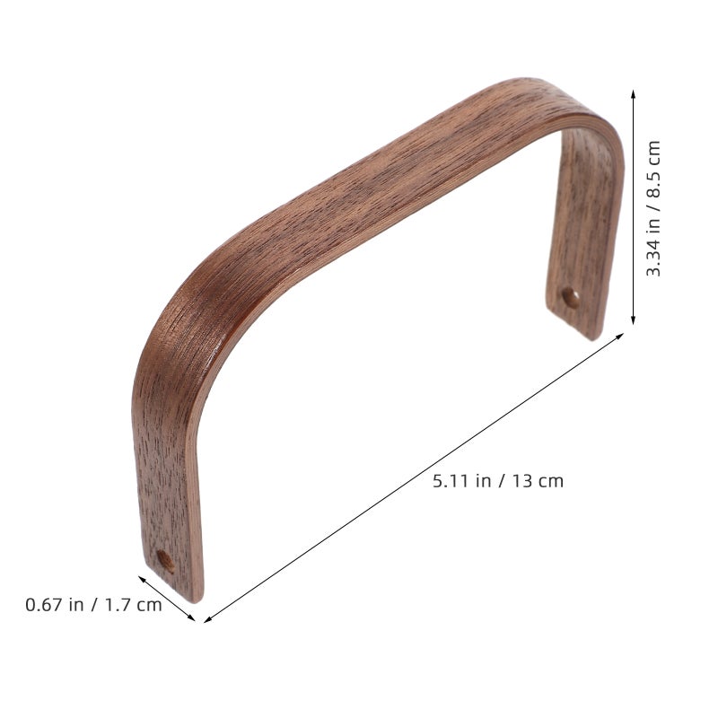 Teapot Handle Wood, Ergonomic Design for Easy Grip, Durable Kitchen Accessory - Image 2