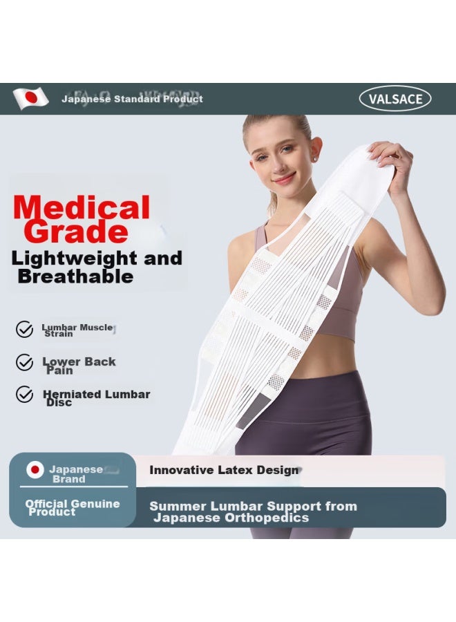 Valsace Valsace Waist Support Belt For Herniated Disc, Lumbar Support Brace, Lumbar Muscle Strain, Post-surgery Back Support, Unisex Size L  - Image 1