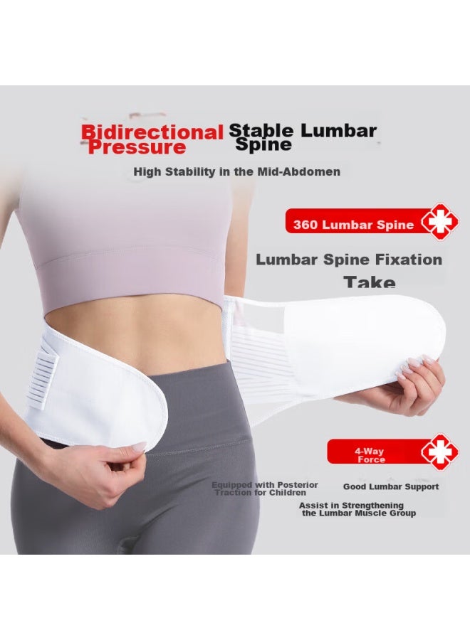 Valsace Valsace Waist Support Belt For Herniated Disc, Lumbar Support Brace, Lumbar Muscle Strain, Post-surgery Back Support, Unisex Size L  - Image 5