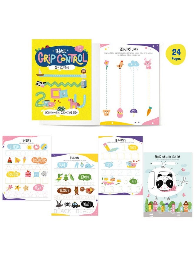 Stic 25 Retractable Crayons Pencil Control Colouring Book Toddler Unbreakable Washable Erasable Twistable Non Toxic Edible finger Grip block drawing Toy baby safe kindergarten return gift kids 1 year - Image 3