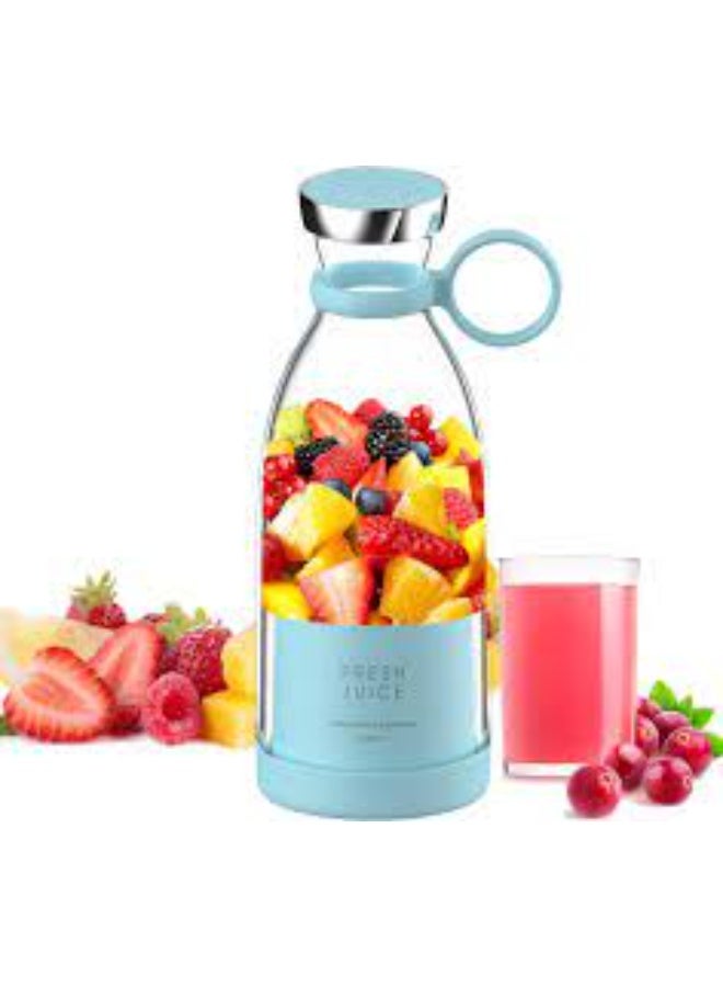 Portable Handheld Blender with USB Charging, Mini Electric Juicer for Fresh Drinks and Smoothies, Multi-Color - Image 3