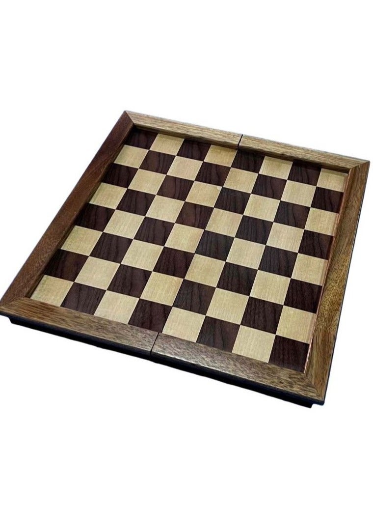 Wooden Chess Game Set 44.5*22.2*8 Cm 8915 / Walnut+Mdf - Image 2