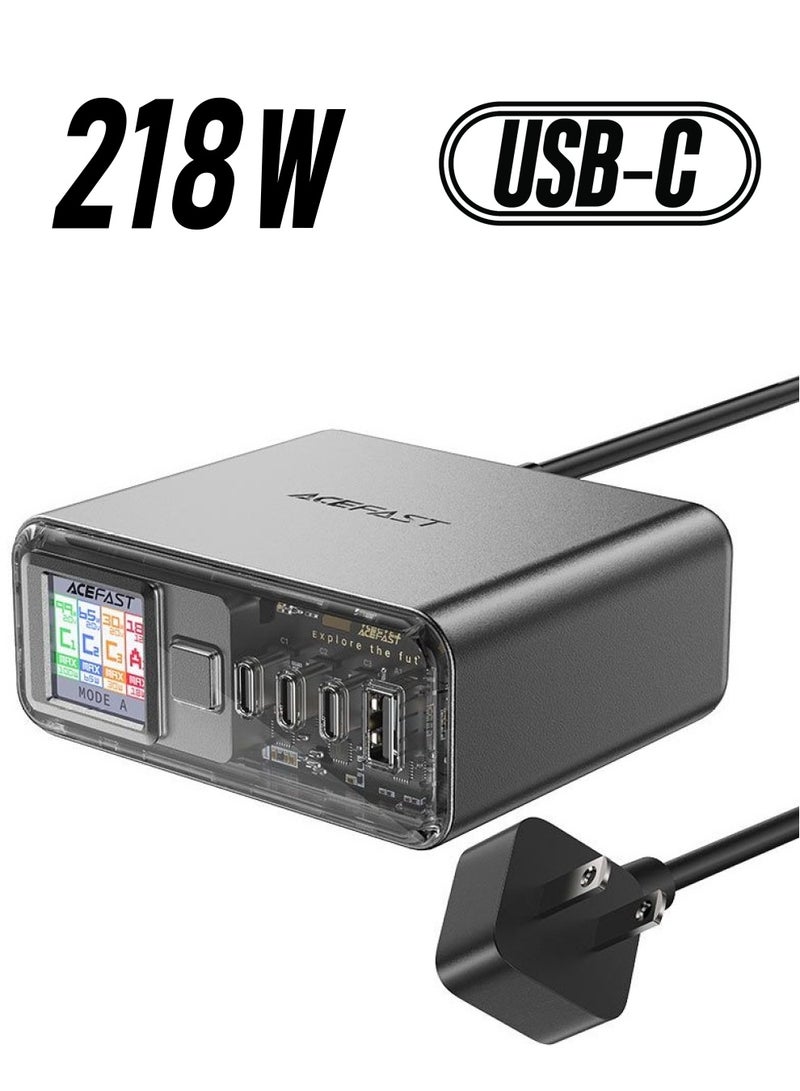 ACEFAST Desktop Power Station Z4 PD218W GaN (3xUSB-C+1xUSB-A) UK - Image 1