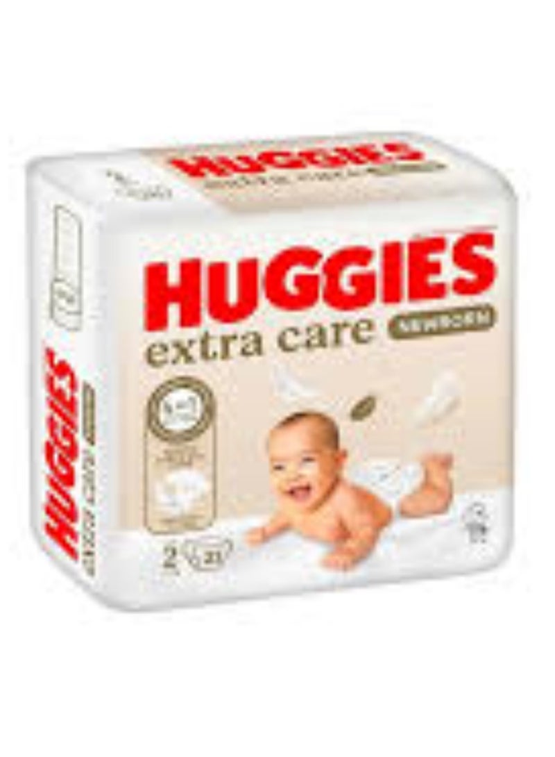 Huggies Premium Care Diapers Size 2 - 21 Diapers