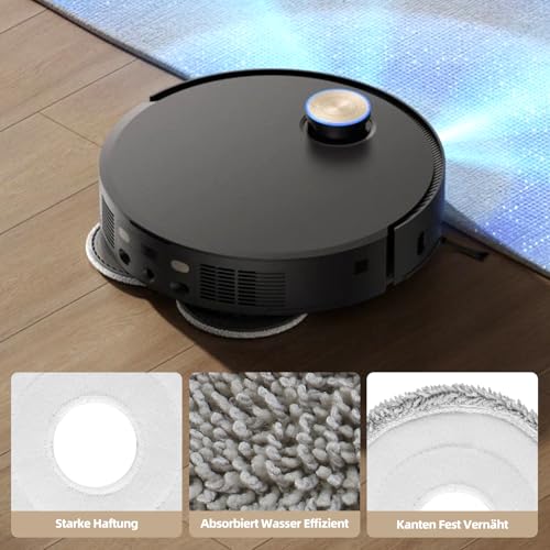 EOVWAEO 26 Pack Accessories for Dreame X50 Ultra Complete /X50 Master /L40s Pro Ultra /L50 Ultra/Mova V50 Vacuum Robot, 2 Main Brush 6 Mop Pads 6 Dust Bags 6 Sidebrush 4 Filter 1 Cleaning Brush 1 Screwdriver - Image 4