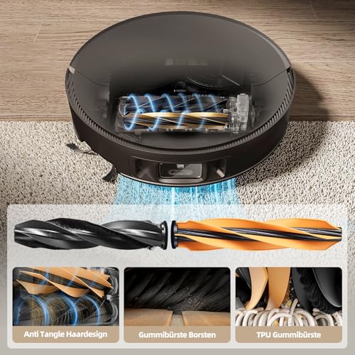 EOVWAEO 26 Pack Accessories for Dreame X50 Ultra Complete /X50 Master /L40s Pro Ultra /L50 Ultra/Mova V50 Vacuum Robot, 2 Main Brush 6 Mop Pads 6 Dust Bags 6 Sidebrush 4 Filter 1 Cleaning Brush 1 Screwdriver - Image 3