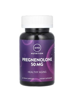 MRM Nutrition MRM Nutrition, Pregnenolone, 50 mg, 60 Vegan Capsules  - Image 1