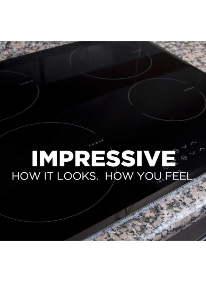 Weiman Complete Glass & Ceramic Cooktop Cleaning Kit - Includes 2oz Cleaner, Scraper, and Scrubbing Pad - Image 3