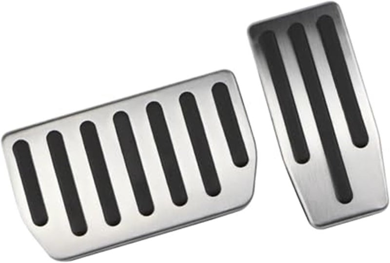 Yurefax Stainless Steel Pedal Covers for Tesla Model S and X - Image 5