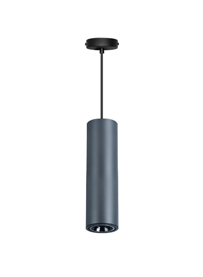 ٍSiera Light Hanging or Ceiling Tube Light, Aluminum, Round and Adjustable, Dark grey color 7132-AB-M