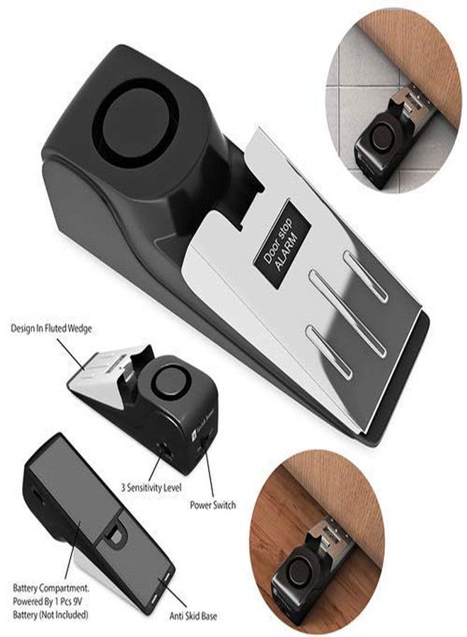 Mecclien Door Window Stopper with Security Alarm System - Image 4