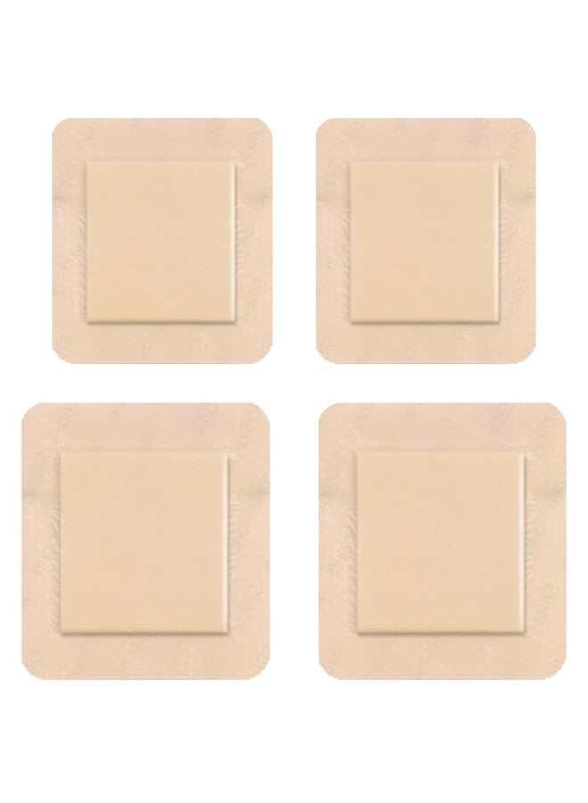 KalamkariX 4 PCS Bed Sore Dressing, 7.5x7.5cm and 10x10cm Wound Care Pads for Pressure Ulcers, Elderly and Bedridden Patients, Post Care - Image 1