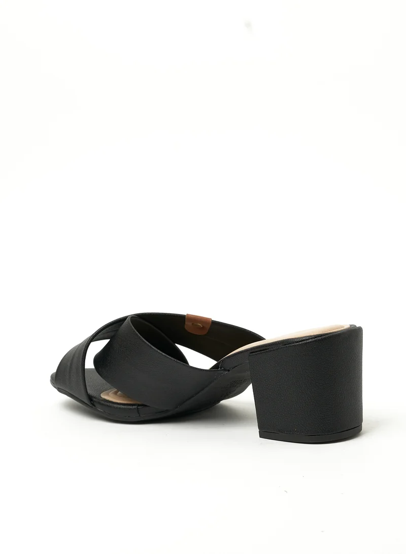 MODARE Mid Heels Sandals for Women – Sling Back Heel Sandals for Girls with Ankle Strap