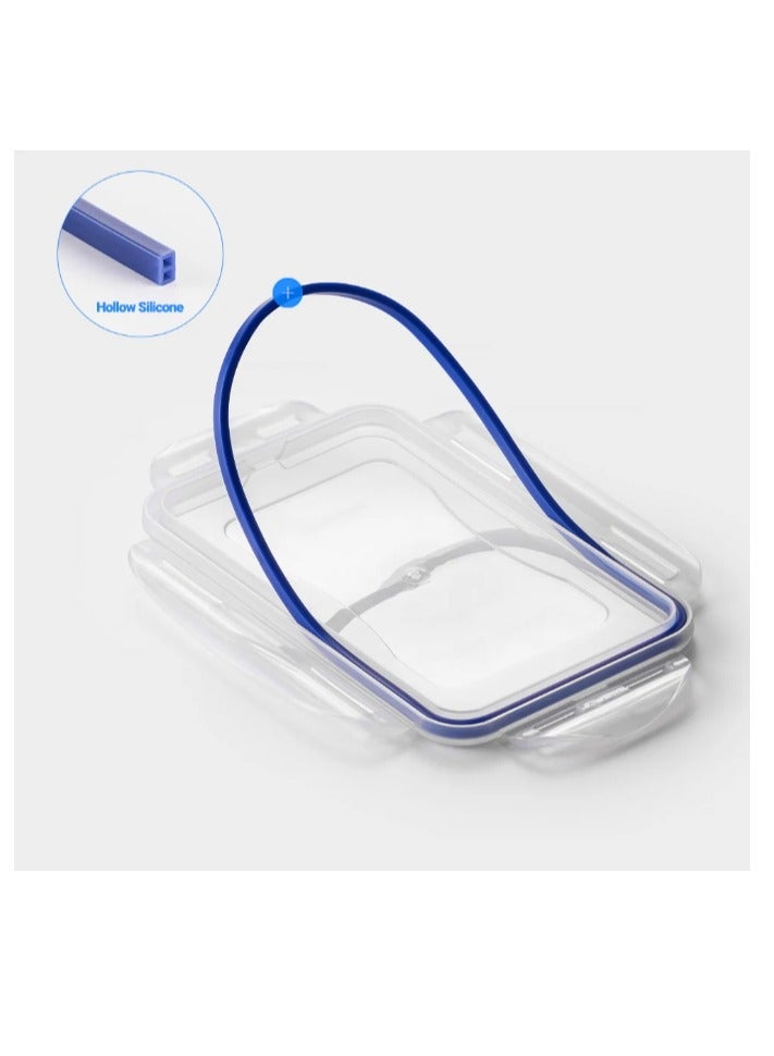 LOCK & LOCK LocknLock 1.1L  Rectangular  Airtight Food Storage  - BPA-Free, Microwave, Freezer, and Dishwasher Safe - Image 3