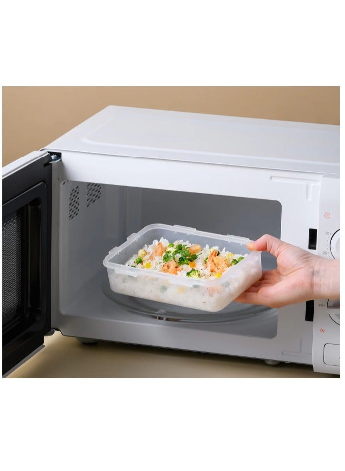 LOCK & LOCK LocknLock 1.1L  Rectangular  Airtight Food Storage  - BPA-Free, Microwave, Freezer, and Dishwasher Safe - Image 4