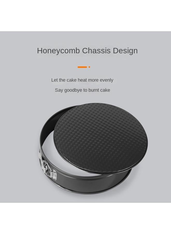 Bluejw Carbon Steel Live Button Live Bottom Cake Mold Oven Chiffon Birthday Cake Home Mousse Baking Tools - Image 4