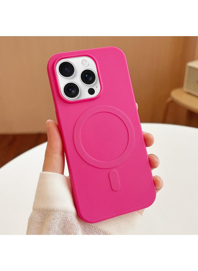 S-TOP Case For iPhone 16 Pro Stripe MagSafe TPU Phone Case - Image 1