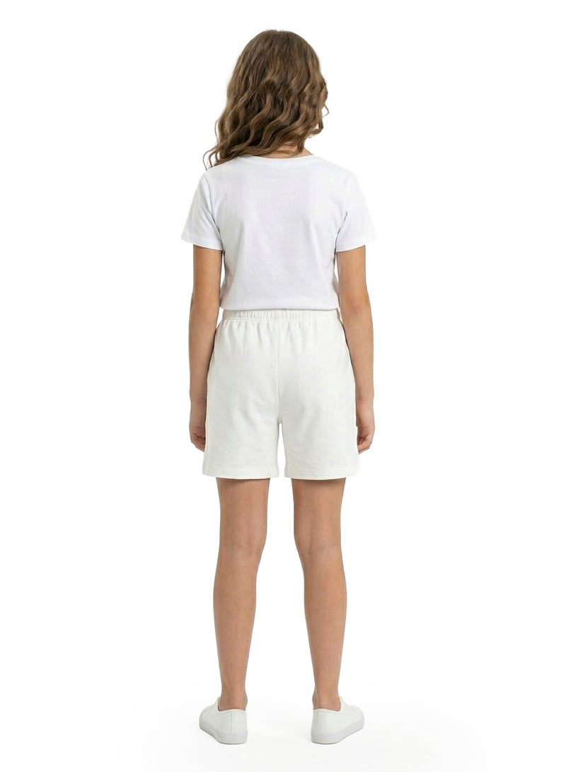 Disney Teen Girls Snow White Printed Cotton Shorts - Image 5