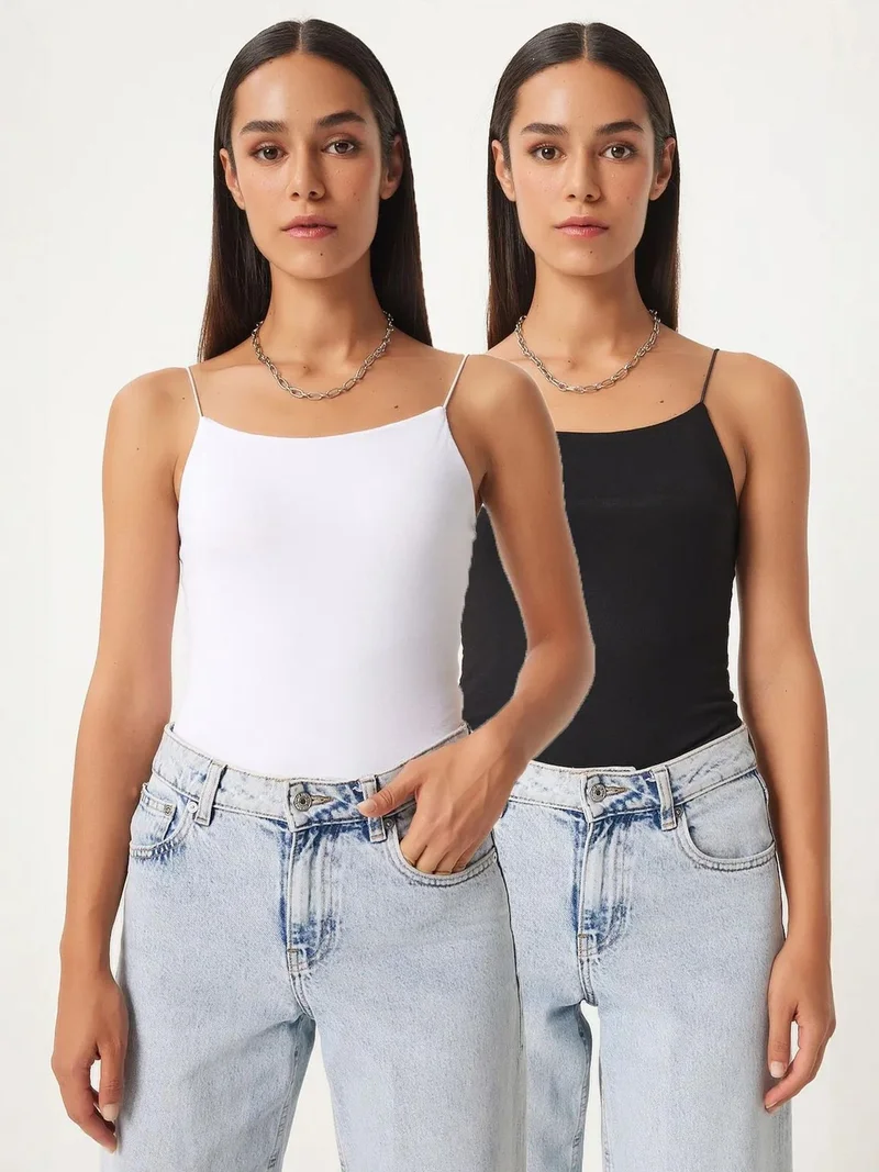 Happiness İstanbul ISTANBUL Fitted viscose blend cami blouse