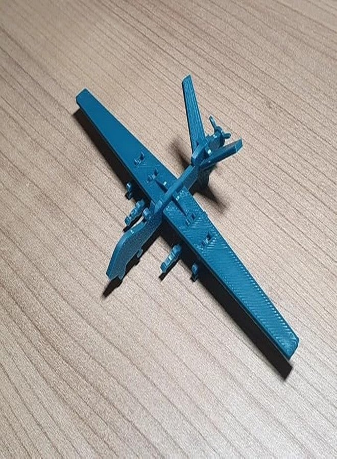3D CRAFT DIY Model Aircraft Kit, Military Plane Assembly Set, Plastic Construction,Multicolor - Image 2