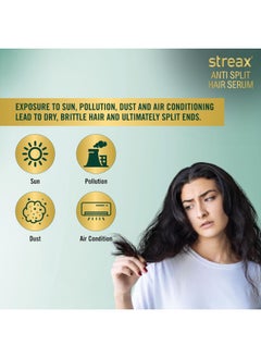 Streax Anti Split Hair serum, 100 ml I with Bio - Elixir I Controls split ends  - Image 5