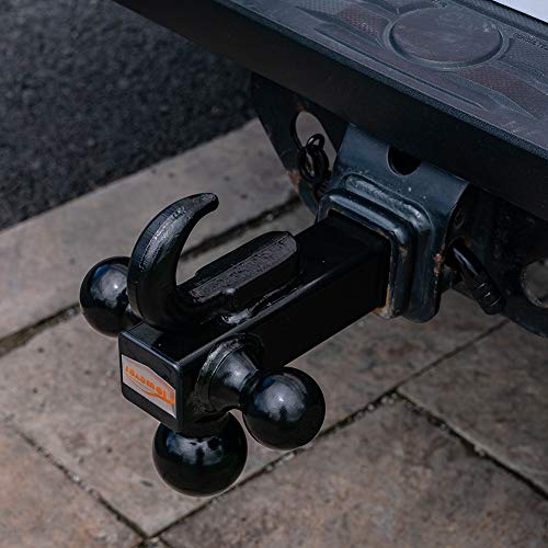 Towever 84181 Towever Class 3/4 Trailer Hitch 2 Inch Ball Hitch with Hook (Black, Hollow Shank), for Pickup Truck Tow Hitch Receiver - Image 5