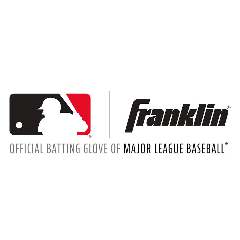 Franklin Sports MLB Digi camo Batting Gloves, Black, Adult Small - Image 5