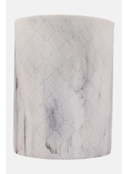Ceramic Cabinet Trash Bin, Grey