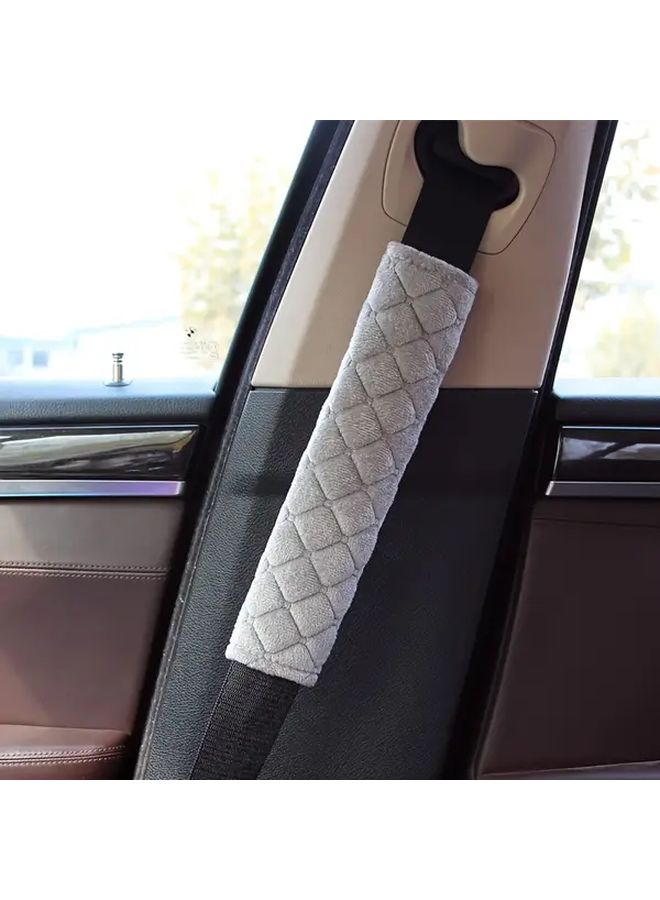 Single Rose Red Car Seat Belt Shoulder Pad Protector Interior Accessory - Image 4