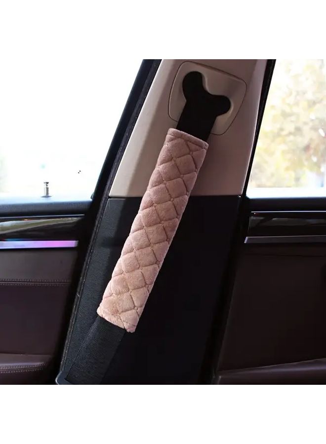 Single Rose Red Car Seat Belt Shoulder Pad Protector Interior Accessory - Image 3