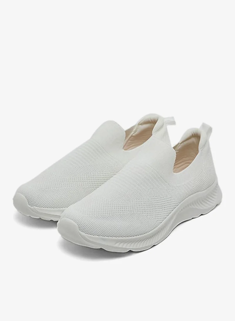 R&b Knitted Slip-On Shoes