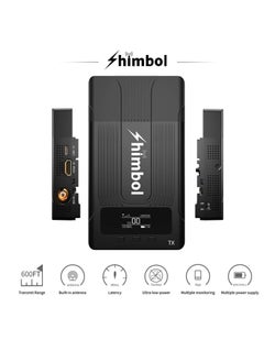 SHIMBOL Shimbol ZO600S SDI & f Transmission System 1080 P60 HDMI&SDI Built-in Antenna Suit 600 ft Range 0.08s Latency 3 APP Monitoring Transmitter and Receiver  - Image 4