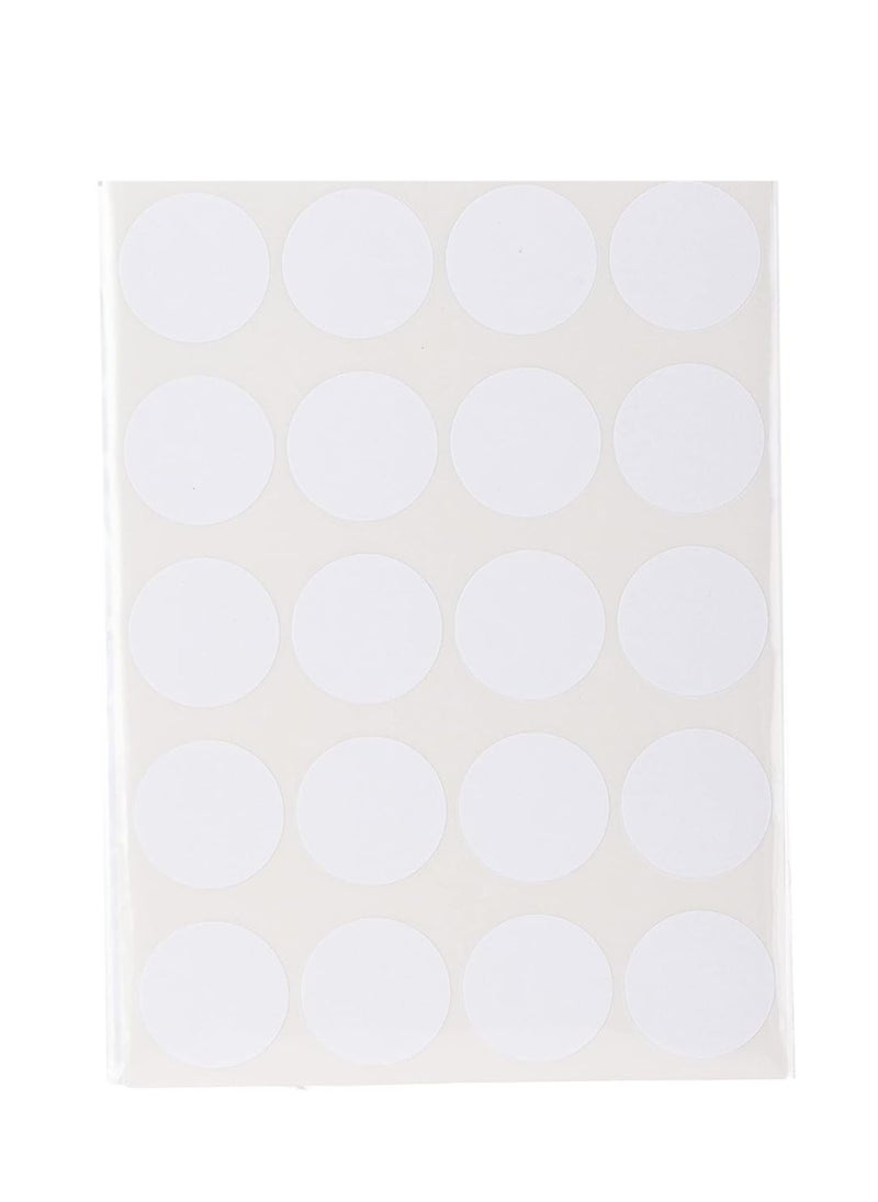 Sadaf 240-Piece Round Labels 25mm Diameter White  - Image 2