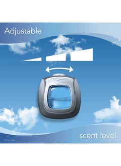 febreze Car Air Freshener, 2 Gain Original and 2 Gain Island Fresh Scents, Odor Eliminator for Strong Odors (4 Count)  - Image 4