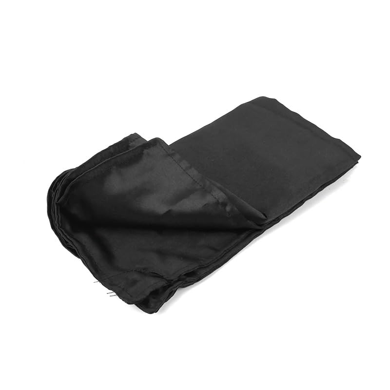 MilesMagic Magician's Deluxe Coin Production Hanky Gimmick Handkerchief | Stage Magic | Street Magic | Real Mid Air Produce Effect Close Up Magic Trick, Black - Image 5