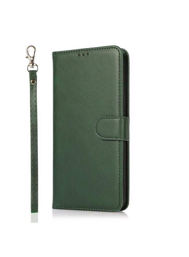 S-TOP Case For Samsung Galaxy A50 Calf Texture 2 in 1 Detachable Magnetic Back Cover Horizontal Flip Leather Case with Holder & Card Slots & Wallet & Photo Frame - Image 2